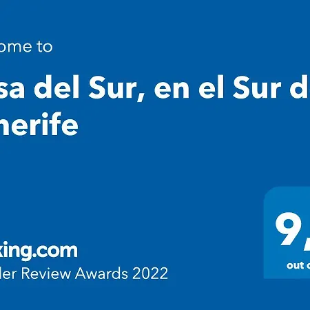 Vakantiehuis Casa Del Sur, En El Sur De Tenerife *